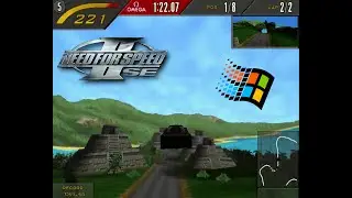 [Windows 98] Need for Speed II SE - Exploration and gameplay