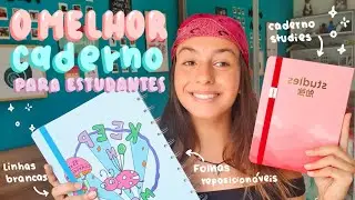 TUDO SOBRE O CADERNO STUDIES | Unboxing | Malena Studies
