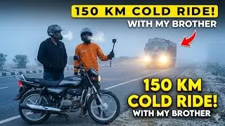 Велопробег на 150 км в сильный мороз 🥶