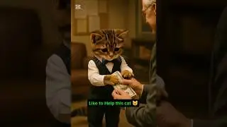 poor cat accident 😔 #cat #sad #fyp #children