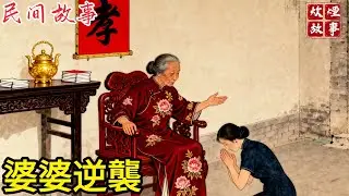 大兒媳給婆婆吃剩飯，嫌棄她吃得多把她趕出家門，婆婆投靠弟弟，三年後婆婆在弟弟幫助下置辦產業，家風光回鄉，兒媳嚇得癱軟在地#故事頻道#民間故事#故事分享#中國文化#情感#聽書