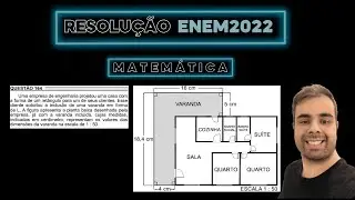 ENEM 2022 Uma empresa de engenharia projetou uma casa com a forma de um retângulo para um de seus