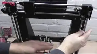 3D-Drucker CTC I3 Pro B Prusa A8 selber bauen, Justierung und Testdruck, DIY (Teil 1)