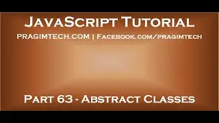 Abstract classes in JavaScript