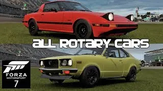 All Rotary Cars In Forza 7! [FM7]