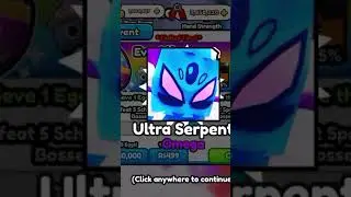 Getting the 0.01% chance ultra serpent #roblox #armwrestling #fyp #viral