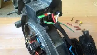 Vespa Px saldatura fili statore parte 3