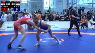 M. SLIV&Scaron;EK (CRO) vs M. VAN OS (NED) | GR 65 Repechage u17 | Croatia open 2025