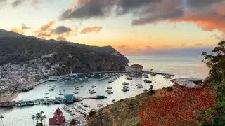 A Beautiful Sunset At Catalina Island