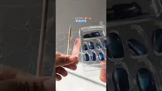 Meesho must have cat eye press-on nails under 250! I'm *OBSESSED* | #fypシ゚ #pinterest #aesthetic