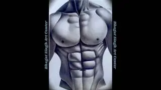 Bodybuilder drawing #shorts #viral #video #bodybuilder #bodybuilding 💪❤&zwj;🔥👍😮
