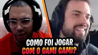 SAMUKA E VANIN COMENTAM COMO FOI JOGAR COM O GAMI | CORTES MIR4