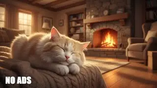 Relaxing Cat Sleep Video 😺🌙 | Cute Cat Sleeping for Stress Relief and Peace