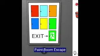Paint Room Escape #browsergame