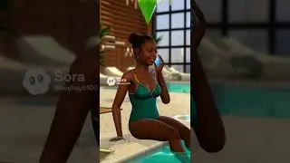 Ohh just a rich Sim at my spa in my mansion. 🥰💆🏿&zwj;♀️ #oolala #meai  #aiideas #aishorts #simlife