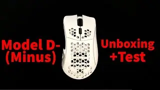 Glorious Model D- (Minus) Unboxing, Review, Test