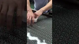 Factory assembly line, water transfer graffiti #hydrographic #craftshorts #printing #diy #shorts