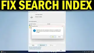 How To Fix Search Indexing Was Turned Off, Turn Indexing Back on Windows 11 & 10