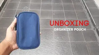 ASMR UNBOXING TAS GADGET ORGANIZER POUCH