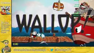 Audega Streams Cuphead: No Jumping Challenge