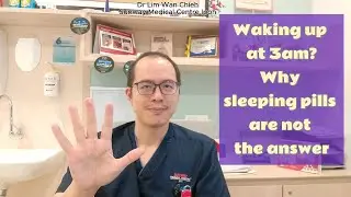 Waking up at 3AM? Why Sleeping Pills Are Not The Answer (Geriatrician Explains)