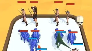 Merge master Dinosaur Fight Android lastest game part 3 level 15 to 26