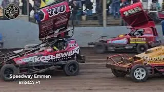 Supreme motorsport 🏁 BriSCA Stockcar F1 at Emmen Speedway 
