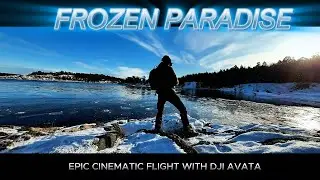 ❄️ Frozen Paradise: FPV Drone Adventure Over the Icy Baltic Sea 🏔️🚁