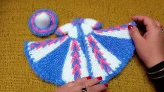 Laddu gopal woolen dress new design 4..5 no. #laddugopalposhak #radhakrishna #vrindavan #handmade