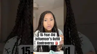 Kontrowersje wok&oacute;ł stroju 15-letniej influencerki #szorty #AlannaHerbert #TeenTikToker
