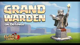 Clash of Clans - New Hero on DEFENSE! Grand Warden Gameplay! (Town Hall 11 Update)