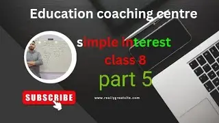 class ||8|| simple interest part 5 #viralvideo #education #interestrate #simpleinterest
