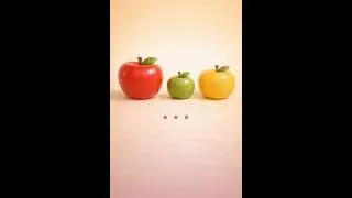Which One is Big? Red Apple