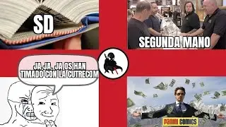 DIRECTO IMPROVISADO: PRECIOS DE PANINI, FALLOS ENCUADERNACI&Oacute;N SD, COMICCON Y M&Aacute;S.
