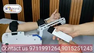 Adjustable Elbow CPM Unit for Physiotherapy Centres