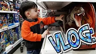 NEW VLOG LEON в Магазине Игрушек In the shop A lot of toys Toys Dinosaurs Cars Динозавры Машины