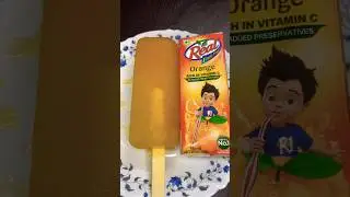 Orange Juice Icecream | How to make orange Fruit juice icecream | #shorts  #icecream #viral #ytshort