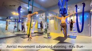 Aerial movement advanced evening classes