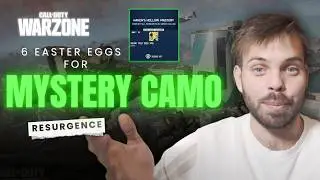6 Easter Eggs for a Mystery Camo! [ CoD Warzone ]