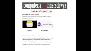 Computeria Innerschwyz Online Info