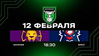 Могилев - Брест | 12.02.2026 | Экстралига | Прямая трансляция