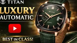 Best vintage automatic watch|Titan new arrivals vintage  Miyota movement watch for men 