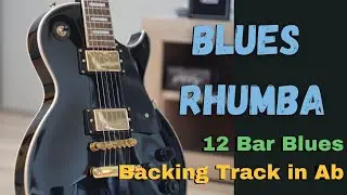 Blues Rhumba Backing Track in Ab - in the style of Albert King!