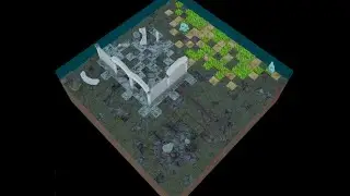Gloom Hope Project: World Creation (Ruins Biome, Blend Chunks, Part 4). Log_7 #gloomhope #openworld
