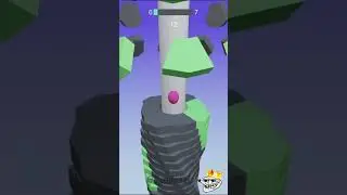 Stack Ball Fall Level 4-10 &ndash; Impossible Speed Run Attempt!