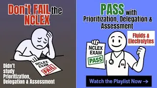 Don’t FAIL the NCLEX 😭 | Prioritization, Delegation & Assignment – Fluids, Electrolytes, ABGs