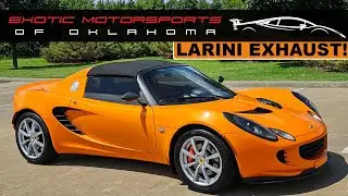 2006 Lotus Elise Touring Larini Exhaust - Drive + Walkaround