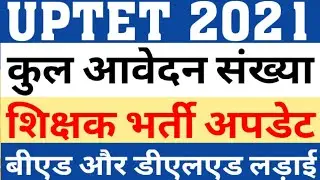 UPTET 2021 TOTAL FORM TILL 12 OCT|PRIMARY TEACHER VACANCY UPDATE|BED VS DELED FROM COURT TO ROAD