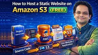 How to Host a Static Website on Amazon S3 (FREE) | LAB-2 | AWS S3 Tutorial