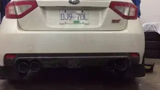 EXOTICSPEED S1 (GTS) Exhaust Subaru WRX STi Hatchback (HB) 2008-ON